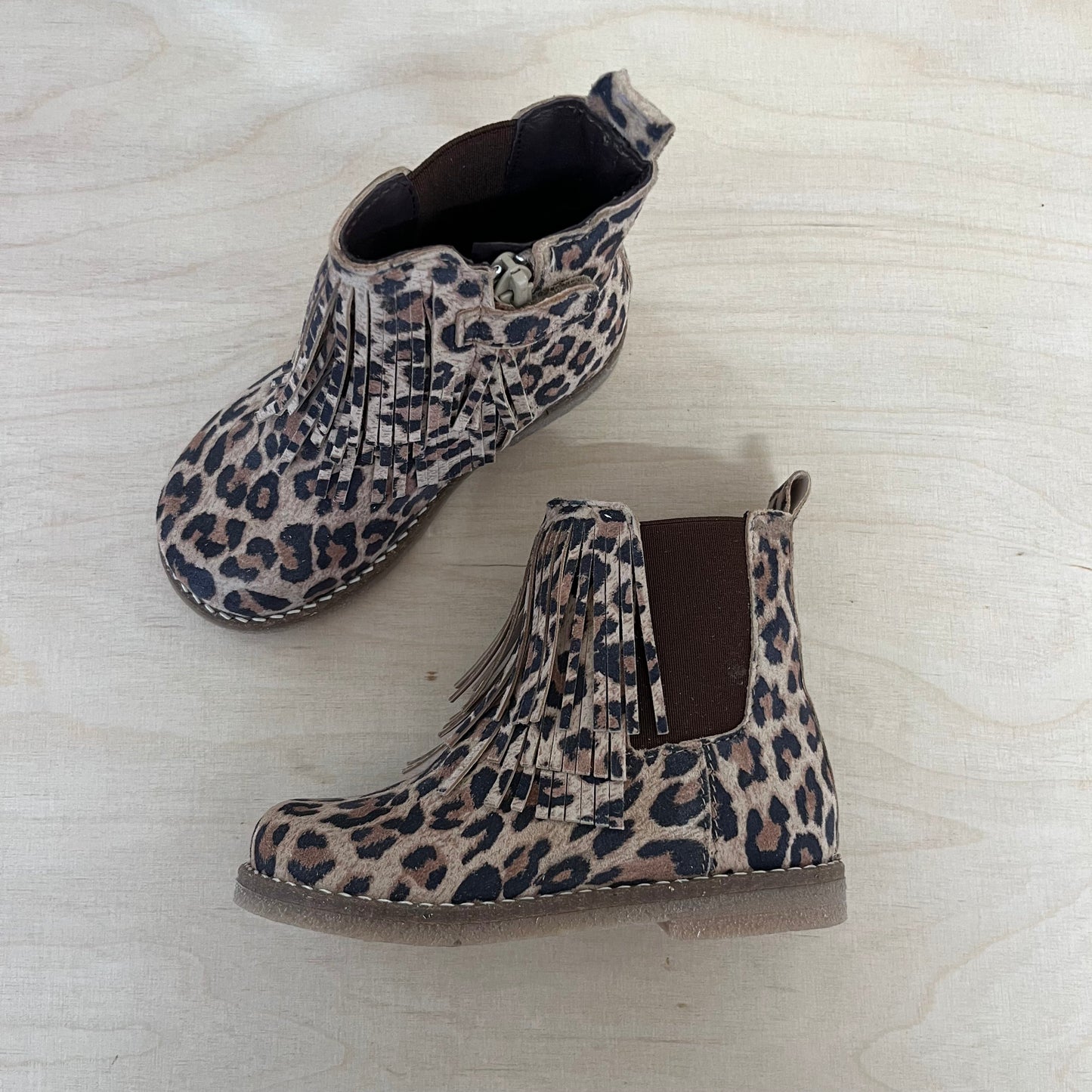 CLIC! - boot franjes - leopard