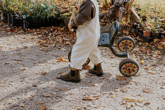 BLUNDSTONE - #2497 suede brown - kids