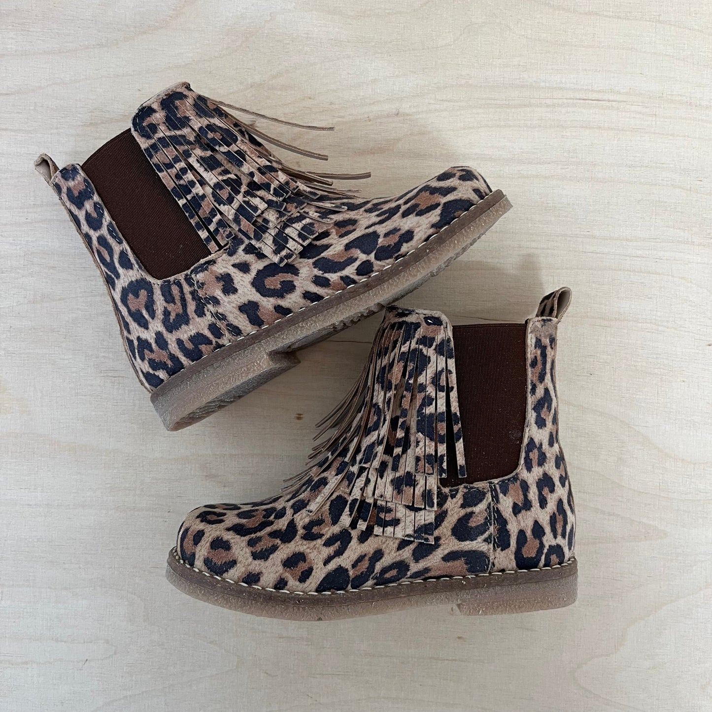 CLIC! - boot franjes - leopard