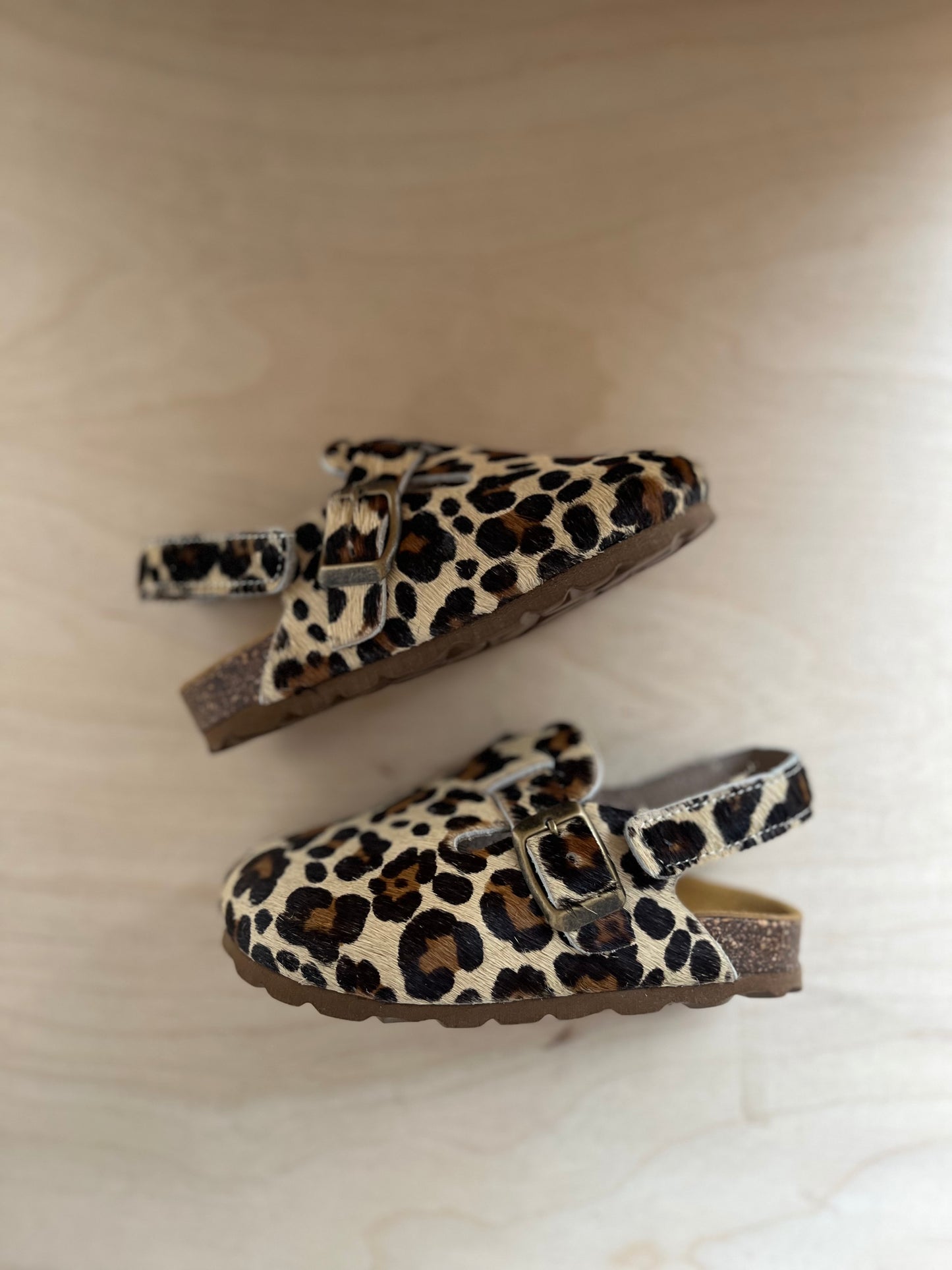 clogs - leopardo kids