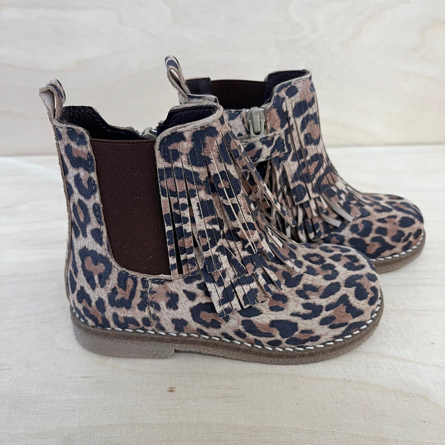 CLIC! - boot franjes - leopard