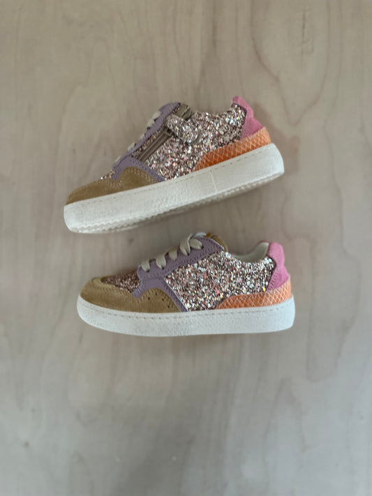 sneaker puck - rockstar glitter gold