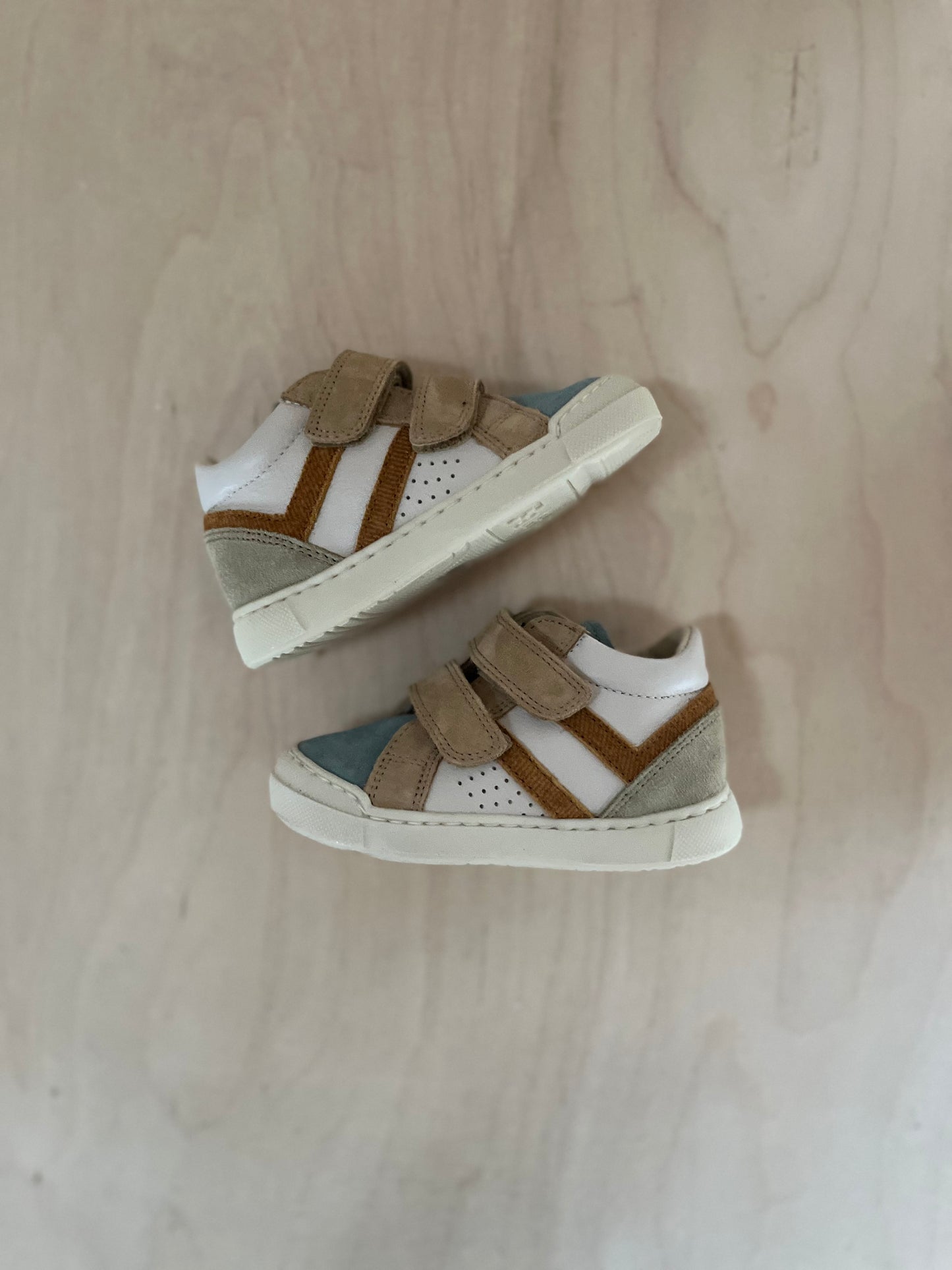 sneaker velcro carist - sage milk zucca