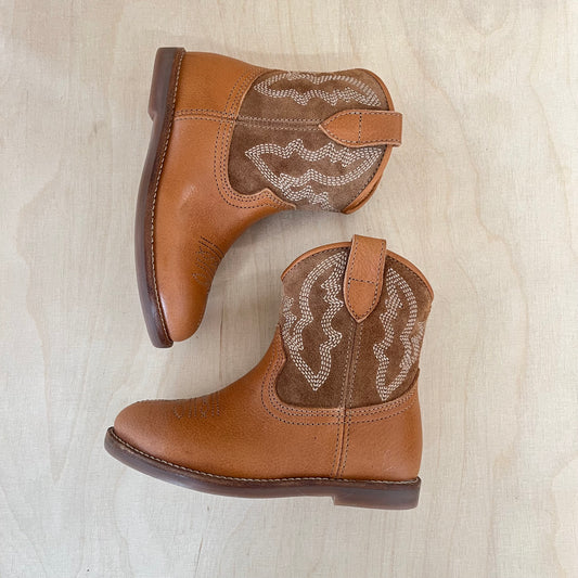 cowboy boot - brown