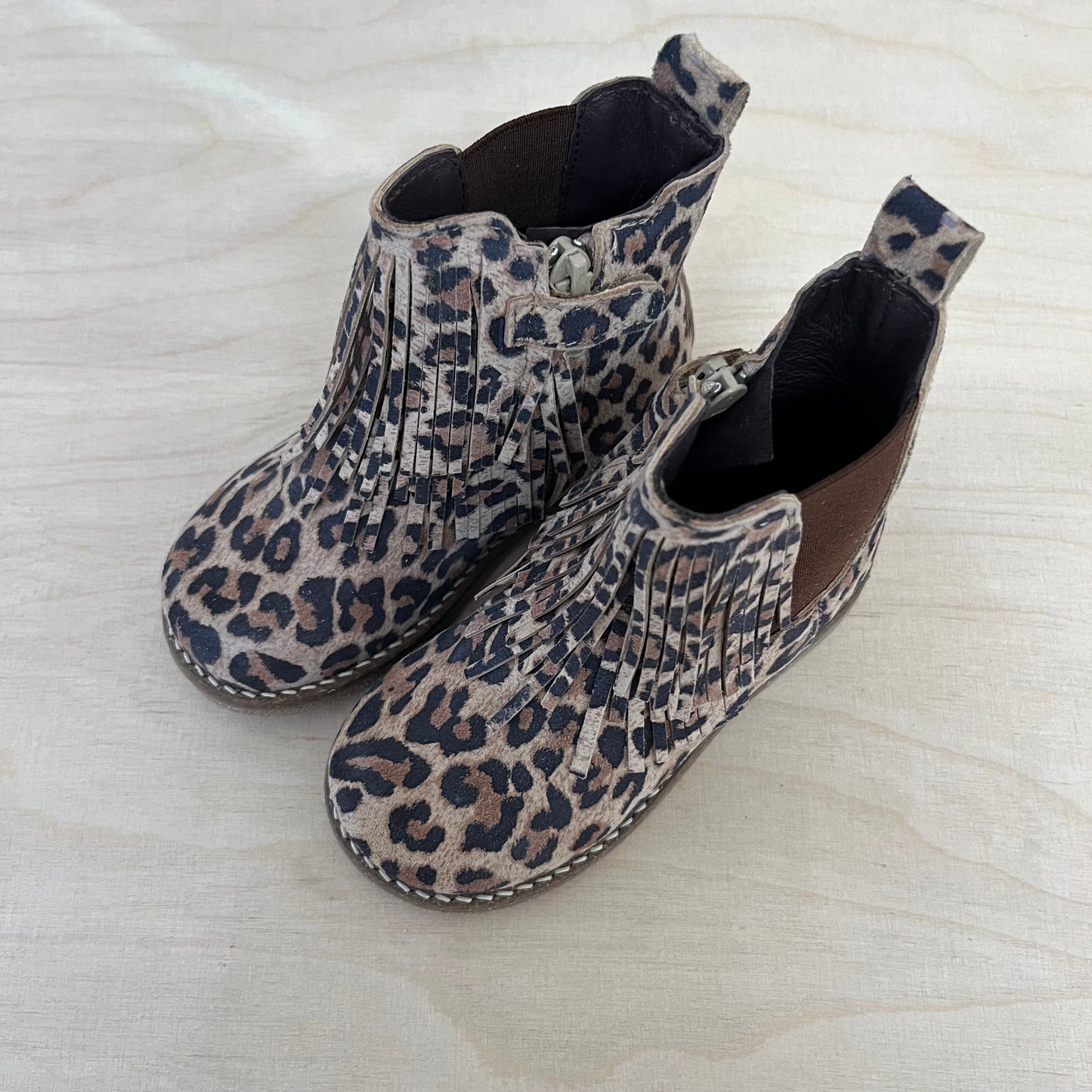 CLIC! - boot franjes - leopard