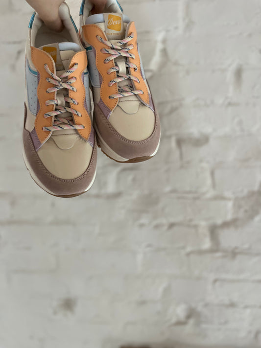 runner - sand peach blue - dames