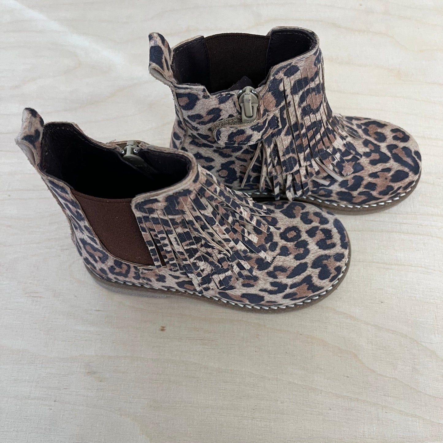 CLIC! - boot franjes - leopard