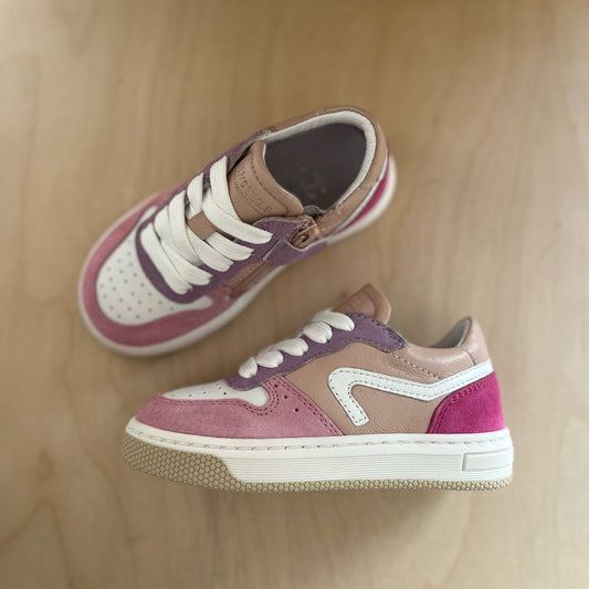 sneaker - streep - roze, paars