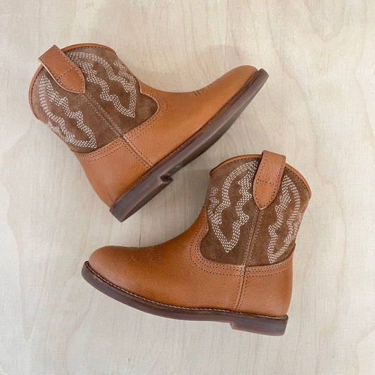 cowboy boot - brown