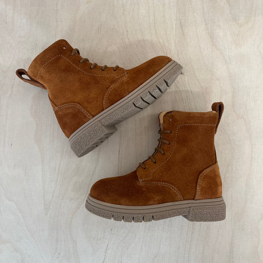 veterbottine - brown suede