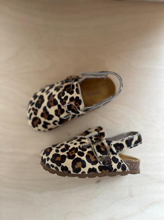 clogs - leopardo kids