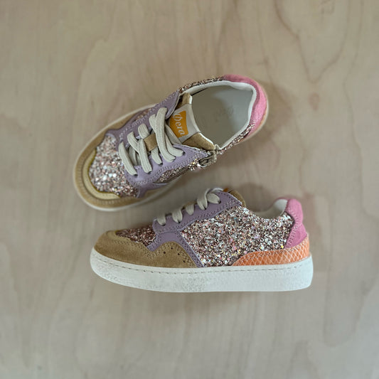 sneaker puck - rockstar glitter gold