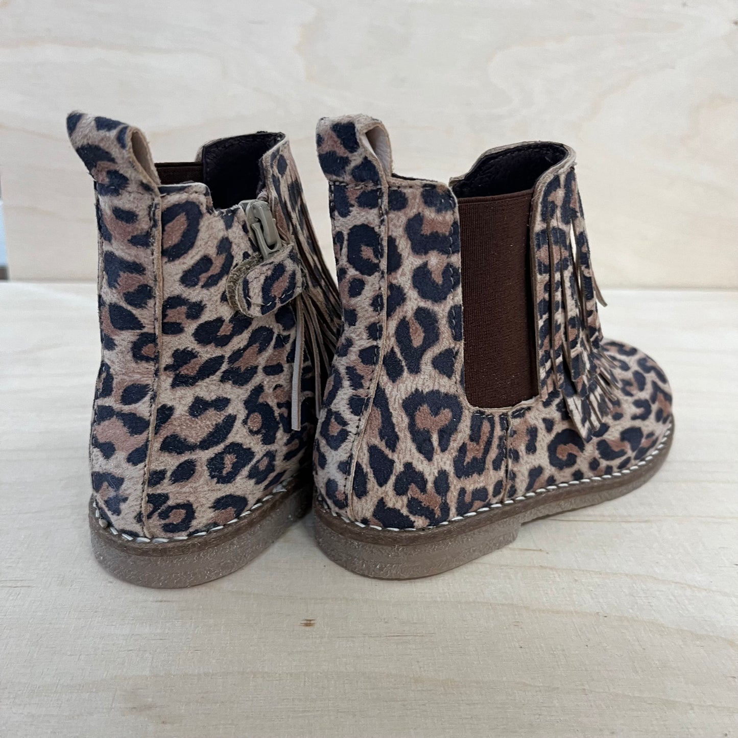 CLIC! - boot franjes - leopard