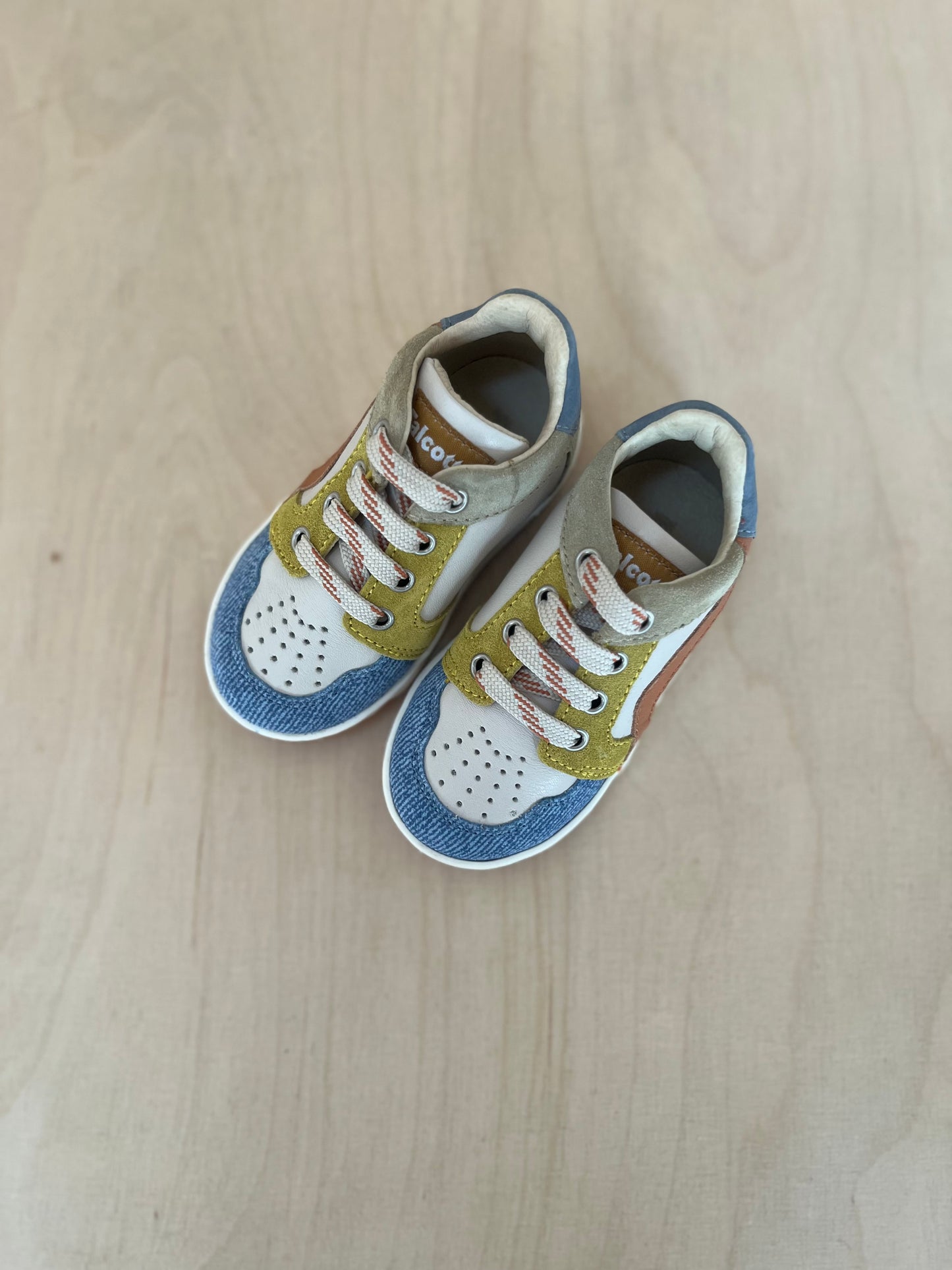 sneaker abeia - milk azure citrus