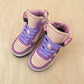 hightop sneaker - lila lichte tip