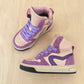 hightop sneaker - lila lichte tip