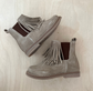 boot franjes - taupe suede