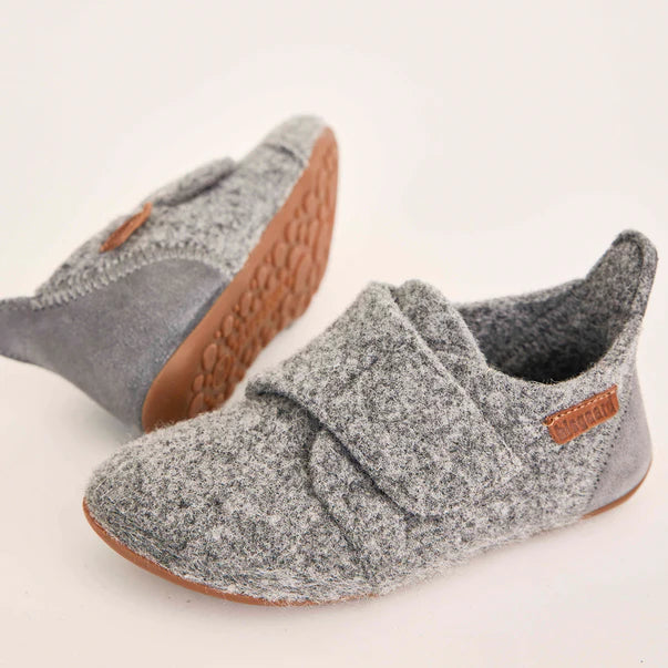 pantoffel - wool grey